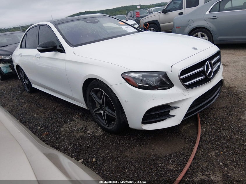 2018 Mercedes-benz E-klasse VIN WDDZF4JB1JA321219 IAAI salvage auction — LEFT SIDE, Clear (Oklahoma), sold $7,500 on 2026-07-28 (photo 1)