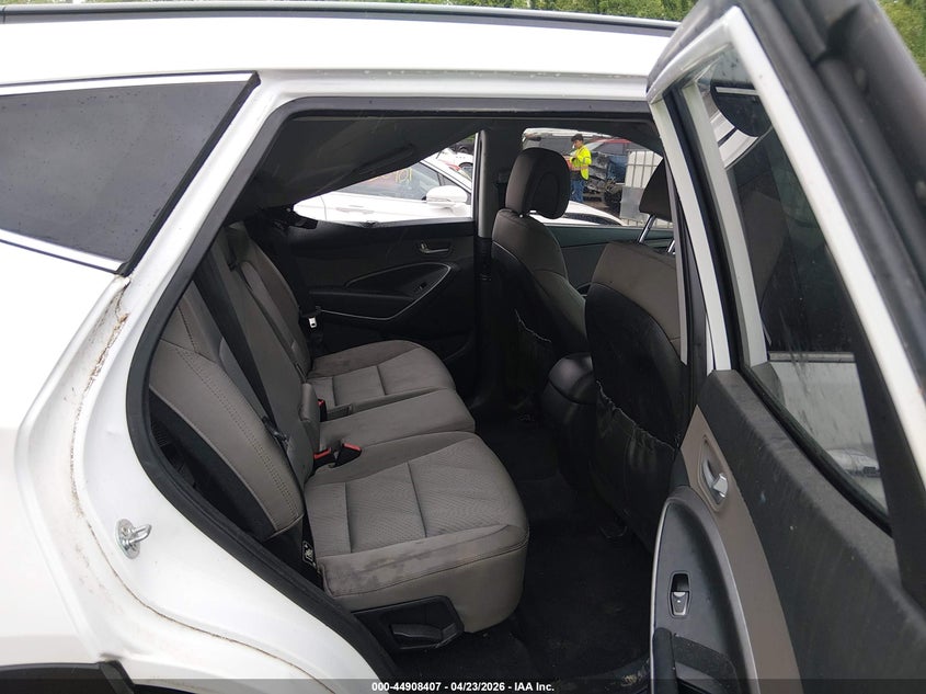 2013 Hyundai Santa fe VIN 5XYZU3LA8DG031594 IAAI salvage auction — REAR END, Junk (Missouri), sold $800 on 2026-07-08 (photo 8)
