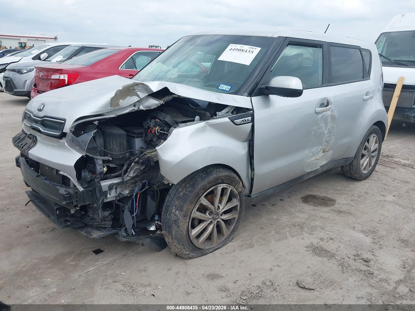 2019 Kia Soul VIN KNDJP3A57K7655908 IAAI salvage auction — LEFT SIDE, Original (Texas), sold $1,725 on 2026-07-07 (photo 2)