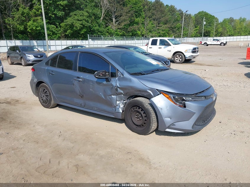 2021 Toyota Corolla VIN 5YFEPMAE5MP176573 IAAI salvage auction — RIGHT SIDE, Wait Title, sold $25 on 2026-07-23 (photo 1)