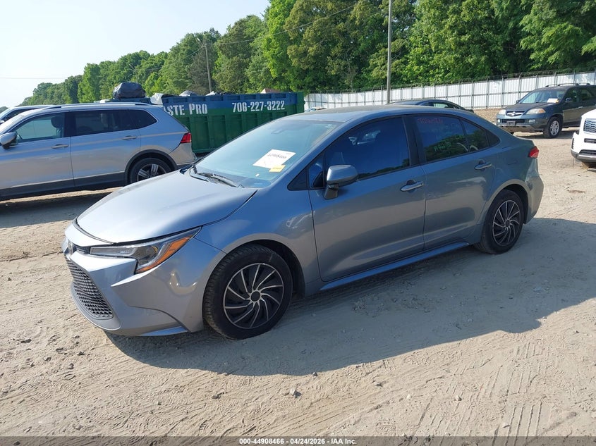 2021 Toyota Corolla VIN 5YFEPMAE5MP176573 IAAI salvage auction — RIGHT SIDE, Wait Title, sold $25 on 2026-07-23 (photo 2)