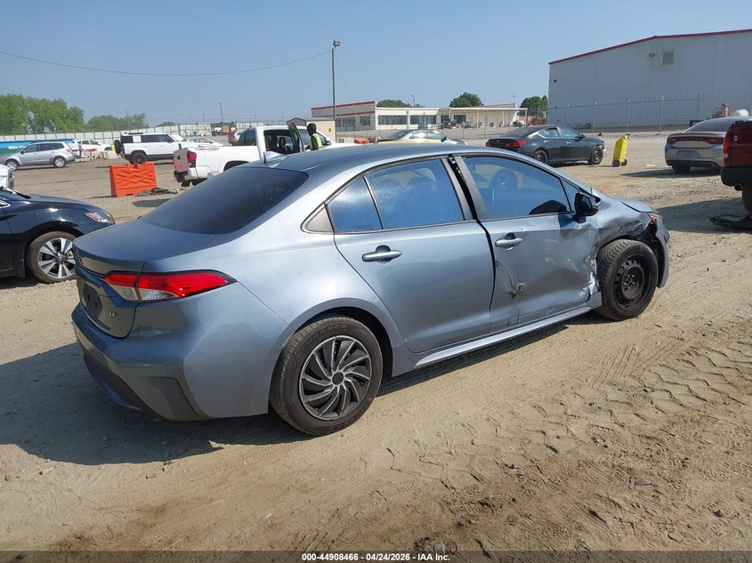 2021 Toyota Corolla VIN 5YFEPMAE5MP176573 IAAI salvage auction — RIGHT SIDE, Wait Title, sold $25 on 2026-07-23 (photo 4)