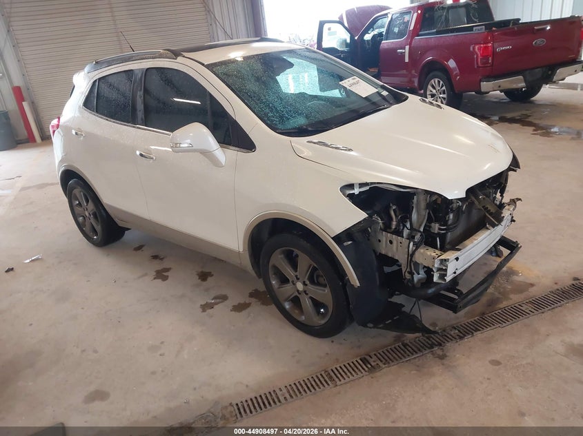 2014 Buick Encore VIN KL4CJDSB9EB728650 IAAI salvage auction — FRONT END, Salvage (Texas), sold $950 on 2026-07-21 (photo 1)