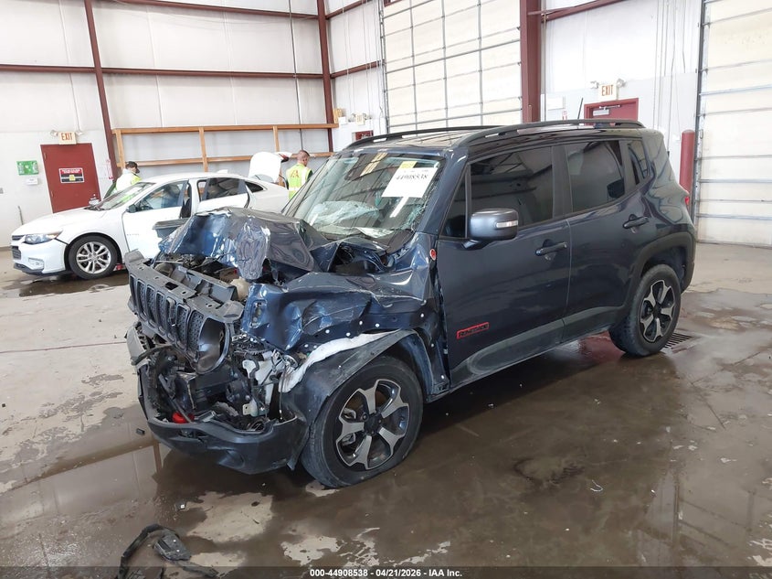 2021 Jeep Renegade VIN ZACNJDC14MPN31892 IAAI salvage auction — FRONT END, Salvage Title, sold $600 on 2026-07-24 (photo 2)