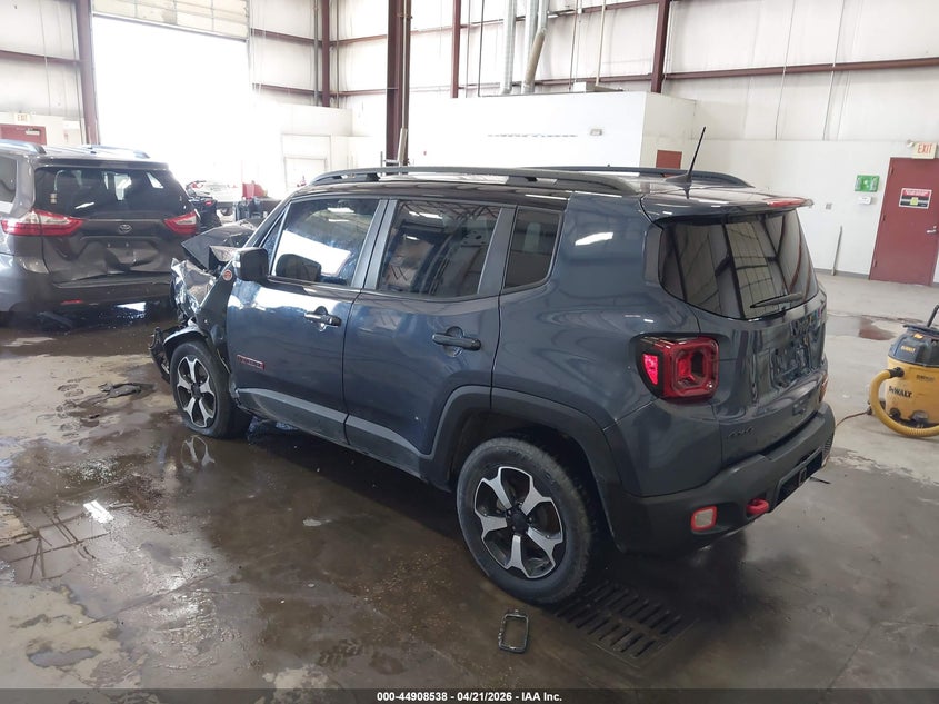 2021 Jeep Renegade VIN ZACNJDC14MPN31892 IAAI salvage auction — FRONT END, Salvage Title, sold $600 on 2026-07-24 (photo 3)