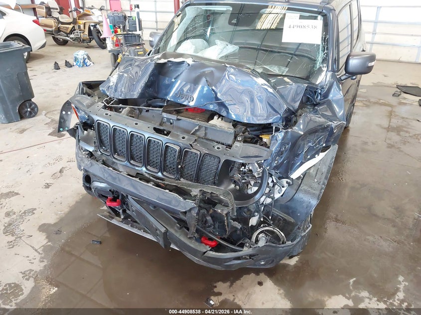 2021 Jeep Renegade VIN ZACNJDC14MPN31892 IAAI salvage auction — FRONT END, Salvage Title, sold $600 on 2026-07-24 (photo 6)