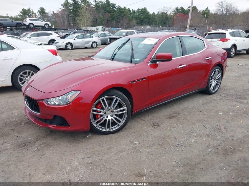 2016 Maserati Ghibli VIN ZAM57RTA6G1183866 IAAI salvage auction — ELECTRICAL, Salvage (Idaho), sold $2,550 on 2026-07-29 (photo 2)