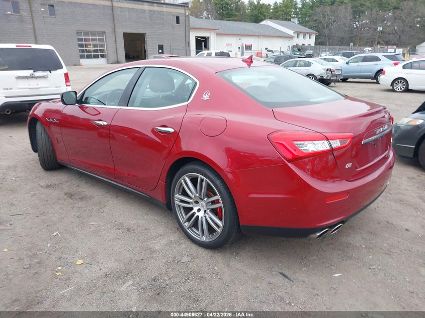 2016 Maserati Ghibli VIN ZAM57RTA6G1183866 IAAI salvage auction — ELECTRICAL, Salvage (Idaho), sold $2,550 on 2026-07-29 (photo 3)