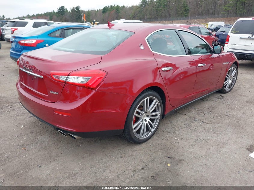 2016 Maserati Ghibli VIN ZAM57RTA6G1183866 IAAI salvage auction — ELECTRICAL, Salvage (Idaho), sold $2,550 on 2026-07-29 (photo 4)