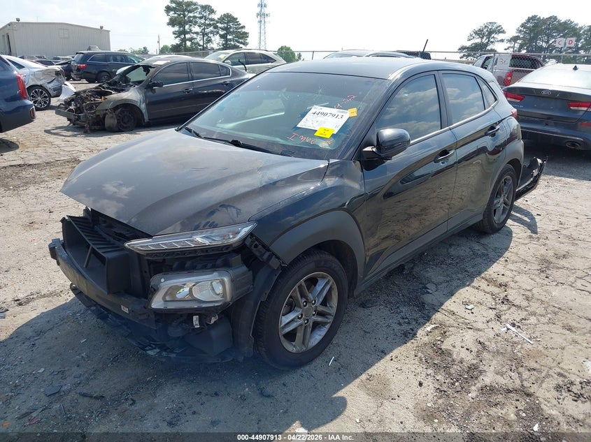 2021 Hyundai Kona VIN KM8K12AA3MU636124 IAAI salvage auction — FRONT END, Salvage Title, sold $2,100 on 2026-07-15 (photo 2)