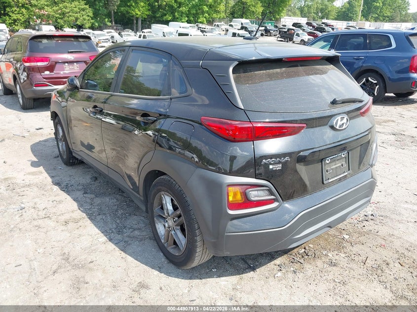 2021 Hyundai Kona VIN KM8K12AA3MU636124 IAAI salvage auction — FRONT END, Salvage Title, sold $2,100 on 2026-07-15 (photo 3)
