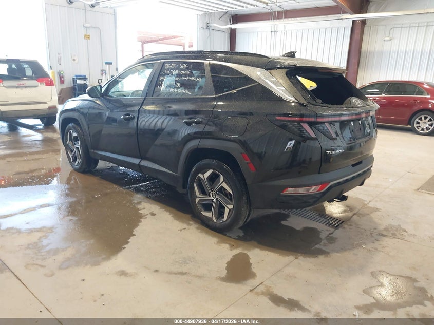 2022 Hyundai Tucson VIN KM8JFCA18NU056503 IAAI salvage auction — RIGHT REAR, Salvage (Utah), sold $6,900 on 2026-07-13 (photo 3)