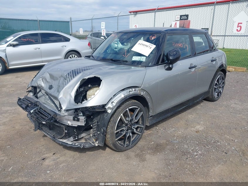 2025 Mini Hard top VIN WMW53GD03S2X11664 IAAI salvage auction — FRONT END, Salvage Title, sold $8,900 on 2026-07-11 (photo 2)