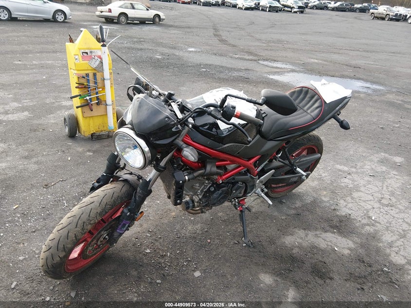 2018 Suzuki Sv VIN JS1VP55B1J2100455 IAAI salvage auction — ALL OVER, Salvage (Pennsylvania), sold $500 on 2026-07-14 (photo 2)