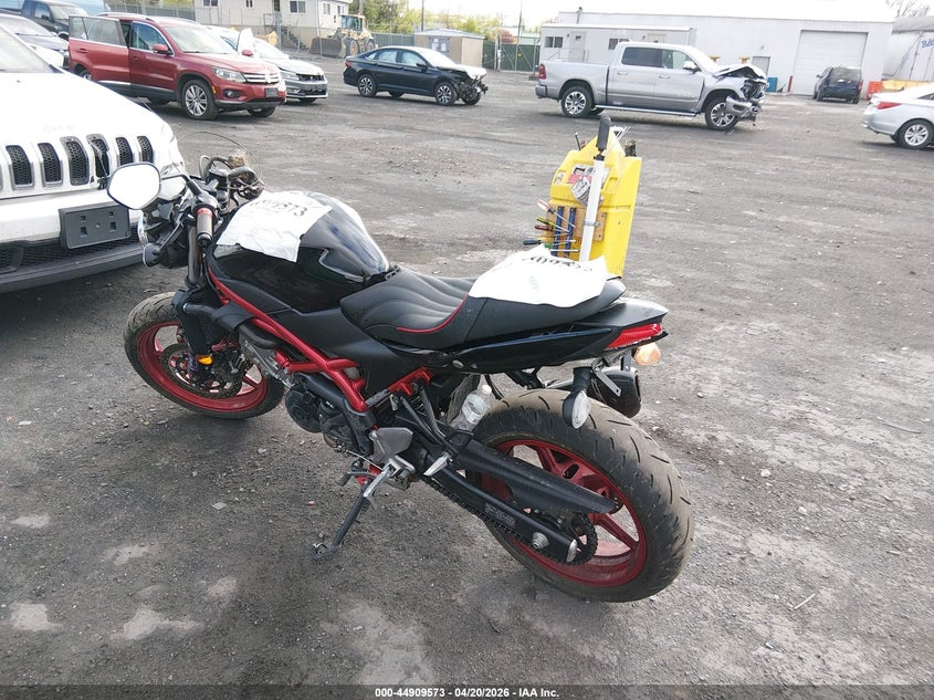 2018 Suzuki Sv VIN JS1VP55B1J2100455 IAAI salvage auction — ALL OVER, Salvage (Pennsylvania), sold $500 on 2026-07-14 (photo 3)