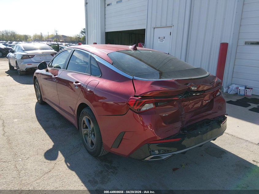 2021 Kia K5 VIN 5XXG14J21MG027960 IAAI salvage auction — REAR END, Salvage (Illinois), sold $2,350 on 2026-07-28 (photo 3)