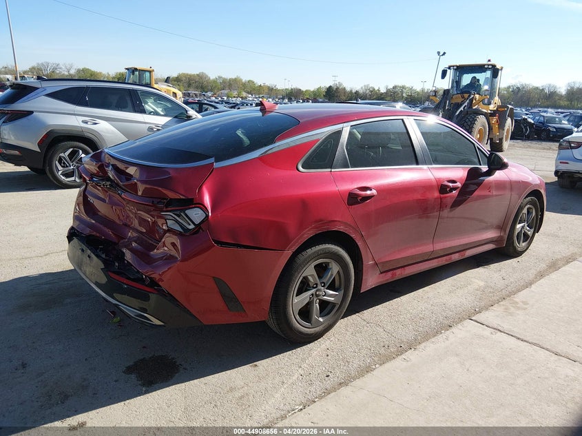 2021 Kia K5 VIN 5XXG14J21MG027960 IAAI salvage auction — REAR END, Salvage (Illinois), sold $2,350 on 2026-07-28 (photo 4)