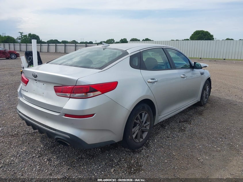 2020 Kia Optima VIN 5XXGT4L38LG429697 IAAI salvage auction — FRONT END, Salvage Title, sold $25 on 2026-07-29 (photo 4)