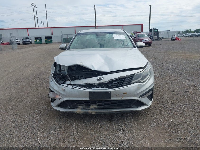 2020 Kia Optima VIN 5XXGT4L38LG429697 IAAI salvage auction — FRONT END, Salvage Title, sold $25 on 2026-07-29 (photo 6)