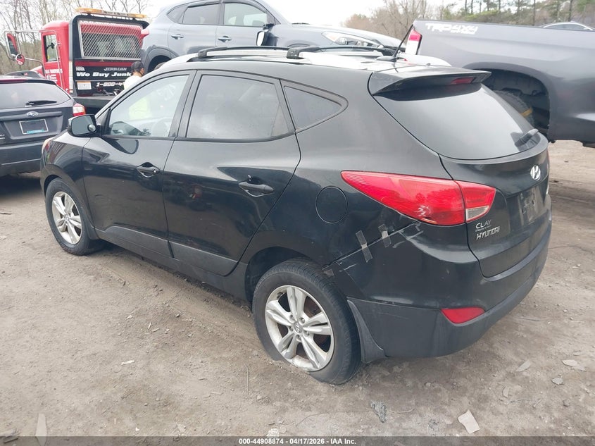 2011 Hyundai Tucson VIN KM8JU3AC5BU198102 IAAI salvage auction — NORMAL WEAR, Salvage (Texas), sold $1,350 on 2026-07-14 (photo 3)