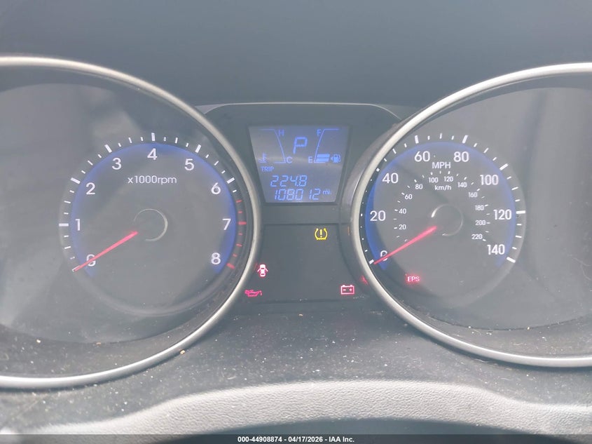 2011 Hyundai Tucson VIN KM8JU3AC5BU198102 IAAI salvage auction — NORMAL WEAR, Salvage (Texas), sold $1,350 on 2026-07-14 (photo 7)