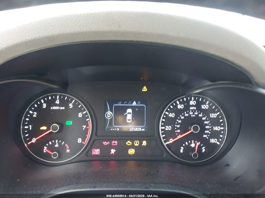 2016 Kia Optima VIN 5XXGU4L30GG120504 IAAI salvage auction — FRONT END, Clear (Arkansas), sold $375 on 2026-07-08 (photo 7)