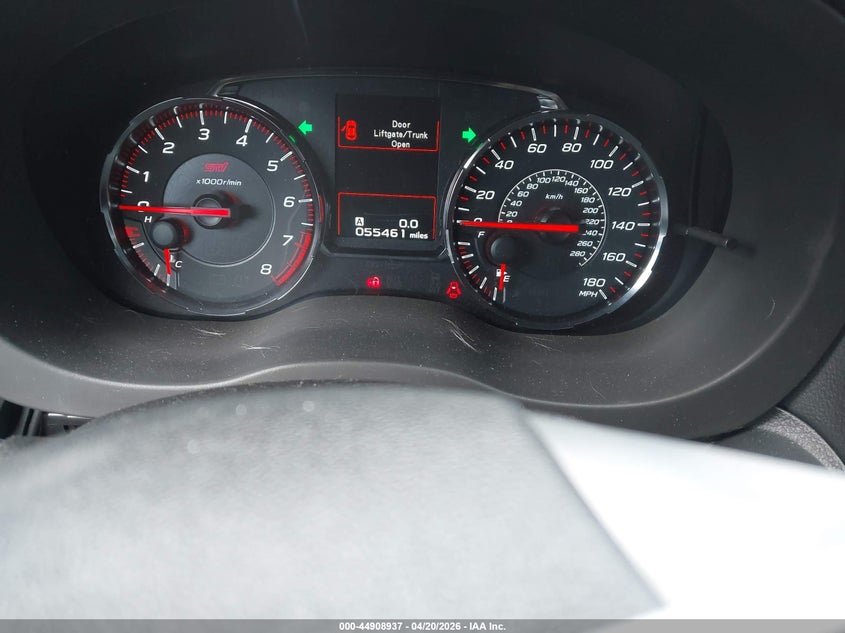 2020 Subaru Wrx sti VIN JF1VA2E68L9824166 IAAI salvage auction — FRONT END, Salvage - Greater Than 75% (Maryland), sold $4,850 on 2026-07-30 (photo 7)