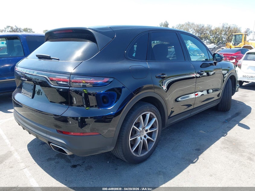 2021 Porsche Cayenne VIN WP1AA2AY8MDA09933 IAAI salvage auction — FRONT END, Salvage Title, sold $21,500 on 2026-07-23 (photo 4)
