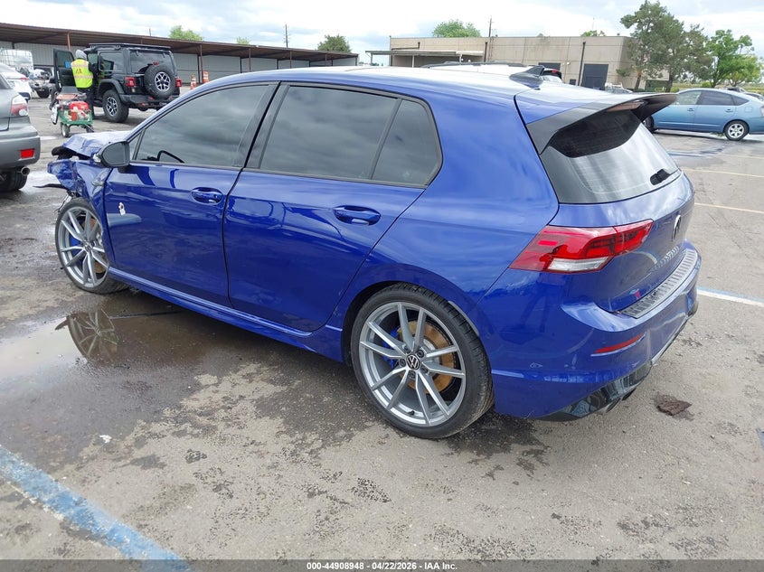 2024 Volkswagen Golf r VIN WVWEB7CD9RW233022 IAAI salvage auction — FRONT END, Salvage Title, sold $8,600 on 2026-08-07 (photo 3)