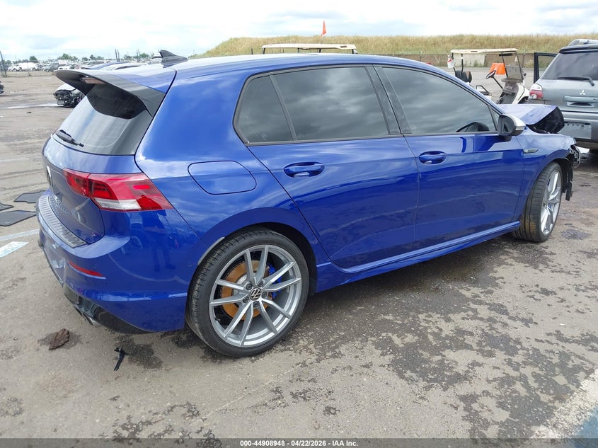2024 Volkswagen Golf r VIN WVWEB7CD9RW233022 IAAI salvage auction — FRONT END, Salvage Title, sold $8,600 on 2026-08-07 (photo 4)
