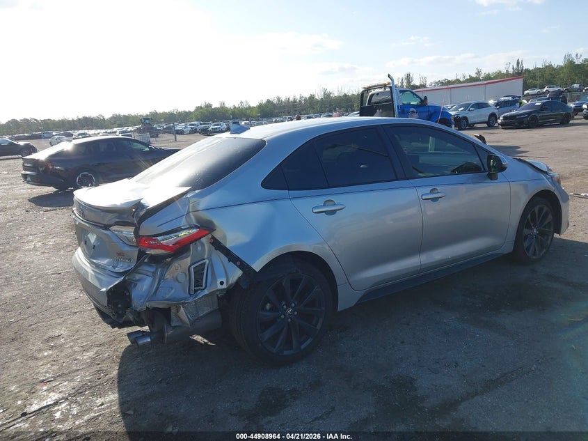 2024 Toyota Corolla VIN JTDBCMFE9RJ023679 IAAI salvage auction — FRONT END, Certificate Of Destruction (Florida), sold $6,450 on 2026-07-06 (photo 4)