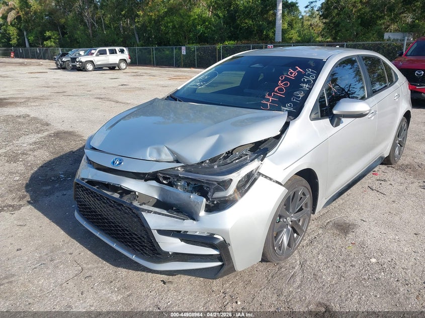 2024 Toyota Corolla VIN JTDBCMFE9RJ023679 IAAI salvage auction — FRONT END, Certificate Of Destruction (Florida), sold $6,450 on 2026-07-06 (photo 6)