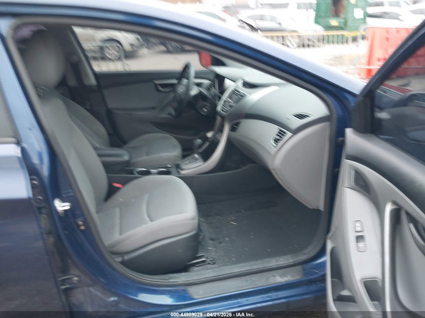 2013 Hyundai Elantra VIN KMHDH4AE4DU717412 IAAI salvage auction — FRONT END, Clear (Oklahoma), sold $925 on 2026-07-22 (photo 5)