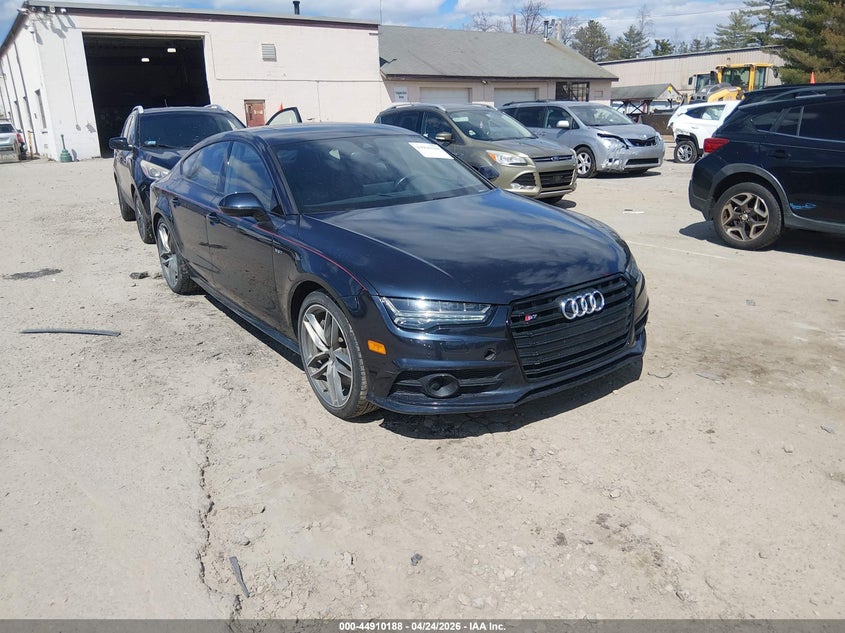2018 Audi S7 VIN WAUWFAFC6JN037281 IAAI salvage auction — REAR END, Salvage (New Hampshire), sold $8,250 on 2026-07-22 (photo 1)