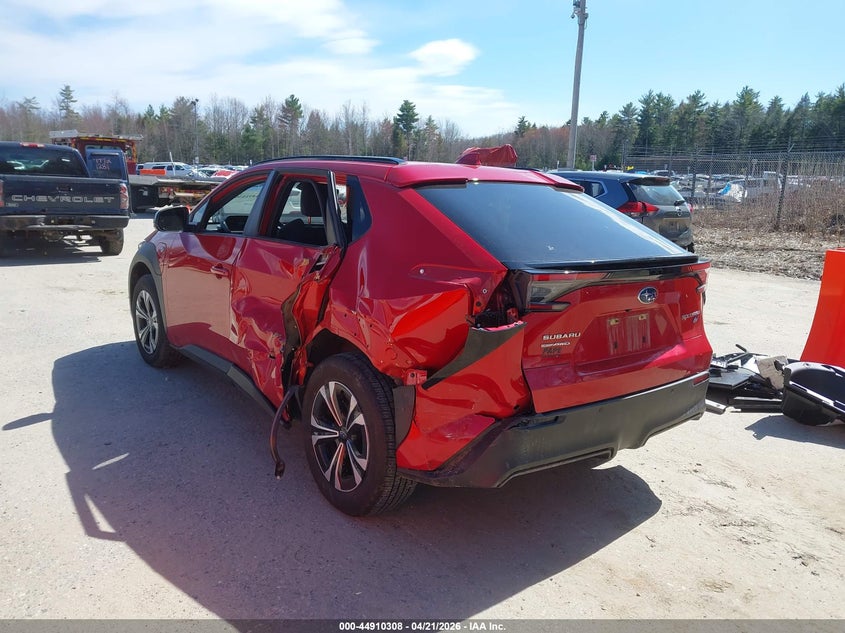 2024 Subaru Solterra VIN JTMABABA6RA056560 IAAI salvage auction — LEFT REAR, Salvage (Maine), sold $8,000 on 2026-07-30 (photo 3)