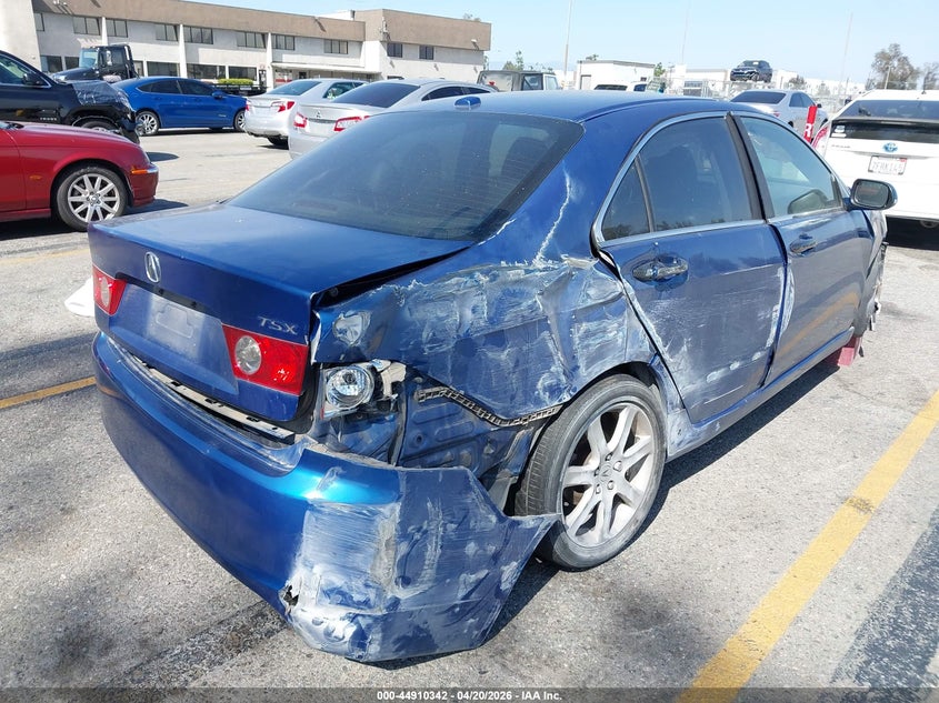 2005 Acura Tsx VIN JH4CL968X5C000601 IAAI salvage auction — FRONT & REAR, Salvage (California), sold $100 on 2026-07-21 (photo 4)