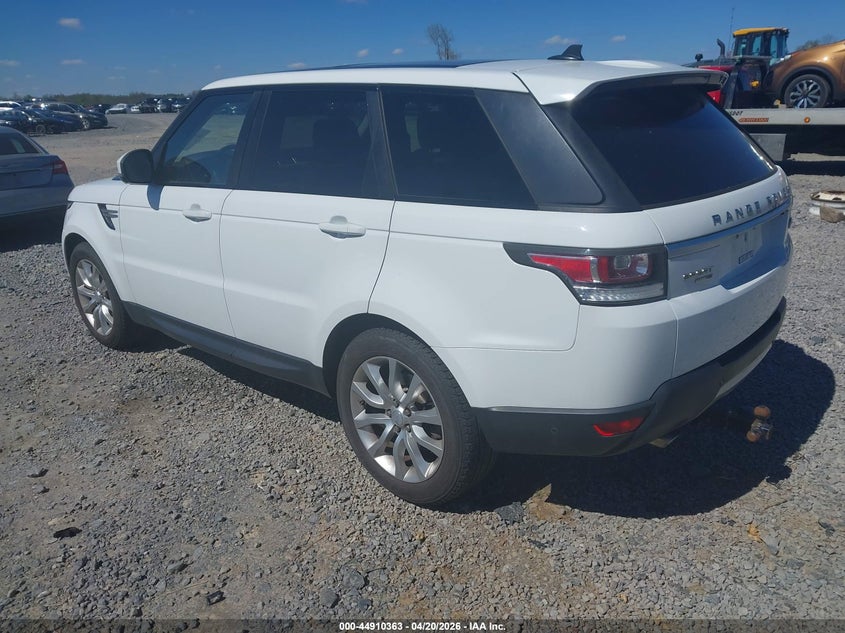2016 Land rover Range rover sport VIN SALWR2VF2GA651202 IAAI salvage auction — WATER/FLOOD, Salvage Title, sold $3,050 on 2026-07-12 (photo 3)