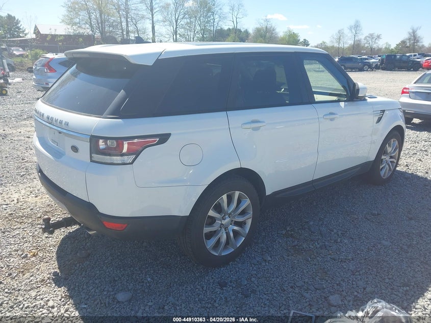2016 Land rover Range rover sport VIN SALWR2VF2GA651202 IAAI salvage auction — WATER/FLOOD, Salvage Title, sold $3,050 on 2026-07-12 (photo 4)