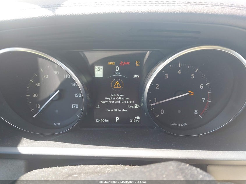 2016 Land rover Range rover sport VIN SALWR2VF2GA651202 IAAI salvage auction — WATER/FLOOD, Salvage Title, sold $3,050 on 2026-07-12 (photo 7)