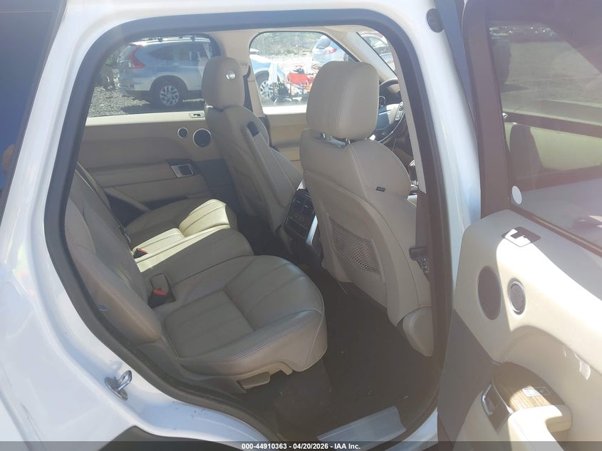 2016 Land rover Range rover sport VIN SALWR2VF2GA651202 IAAI salvage auction — WATER/FLOOD, Salvage Title, sold $3,050 on 2026-07-12 (photo 8)