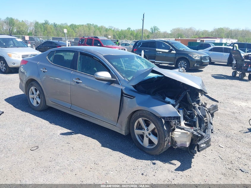 2015 Kia Optima VIN 5XXGM4A74FG515502 IAAI salvage auction — FRONT END, Salvage - Greater Than 75% (Maryland), sold $250 on 2026-07-06 (photo 1)