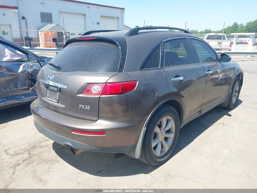 2004 Infiniti Fx VIN JNRAS08W34X210337 IAAI salvage auction — FRONT END, Salvage (North Carolina), sold $1,000 on 2026-07-13 (photo 4)