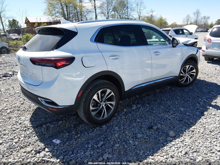 2023 Buick Envision VIN LRBFZNR43PD078034 IAAI salvage auction — FRONT END, Salvage (West Virginia), sold $3,600 on 2026-07-29 (photo 4)