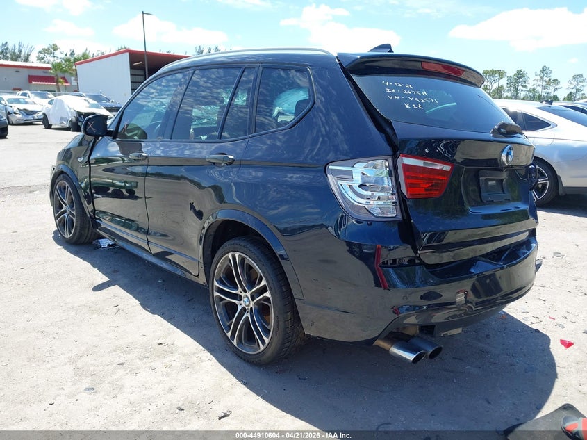 2017 BMW X3 VIN 5UXWZ7C37H0V92571 IAAI salvage auction — ALL OVER, Salvage (Arizona), sold $375 on 2026-07-29 (photo 3)