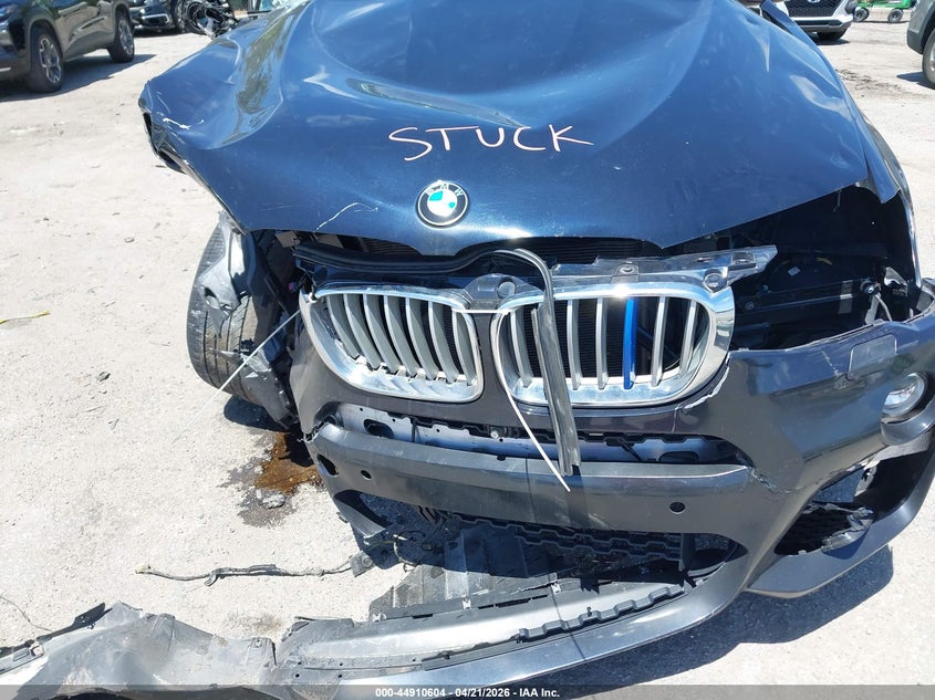 2017 BMW X3 VIN 5UXWZ7C37H0V92571 IAAI salvage auction — ALL OVER, Salvage (Arizona), sold $375 on 2026-07-29 (photo 6)