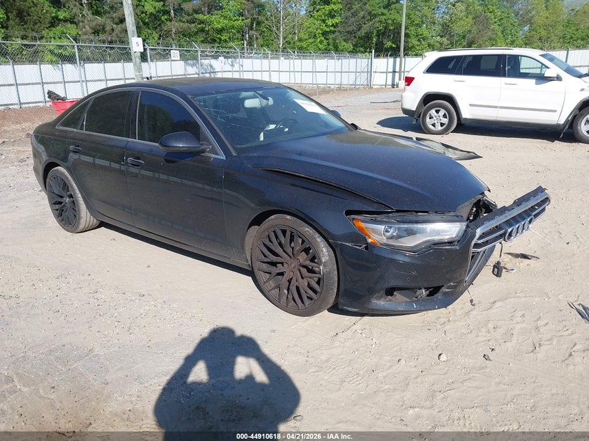 2014 Audi A6 VIN WAUDFAFC8EN066326 IAAI salvage auction — FRONT END, Salvage (Georgia), sold $200 on 2026-07-16 (photo 1)