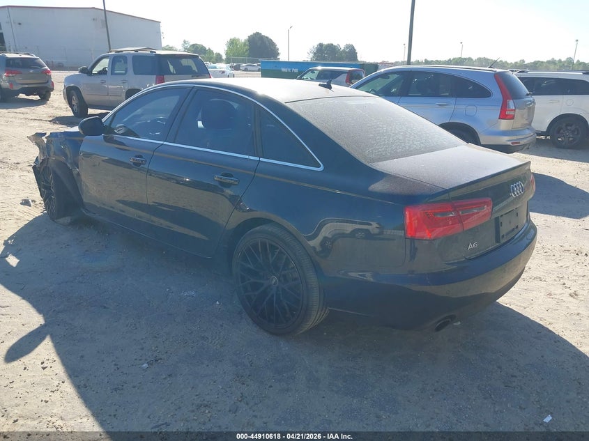 2014 Audi A6 VIN WAUDFAFC8EN066326 IAAI salvage auction — FRONT END, Salvage (Georgia), sold $200 on 2026-07-16 (photo 3)