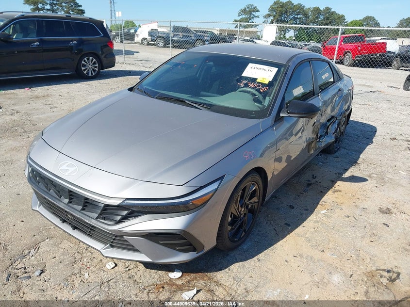 2026 Hyundai Elantra VIN KMHLM4DG8TU106057 IAAI salvage auction — LEFT SIDE, Salvage Title, sold $6,925 on 2026-07-15 (photo 2)