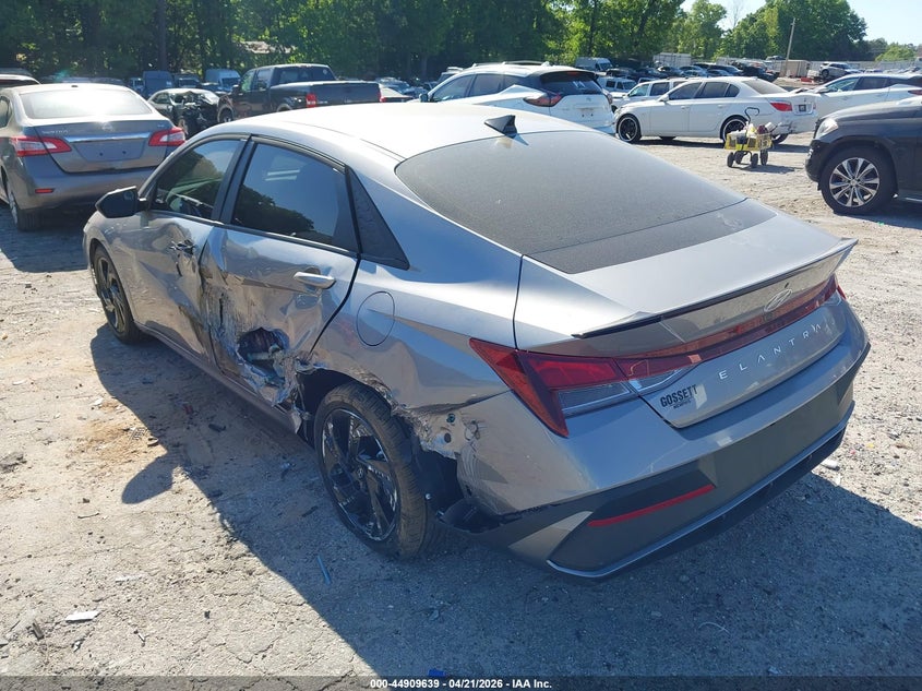 2026 Hyundai Elantra VIN KMHLM4DG8TU106057 IAAI salvage auction — LEFT SIDE, Salvage Title, sold $6,925 on 2026-07-15 (photo 3)