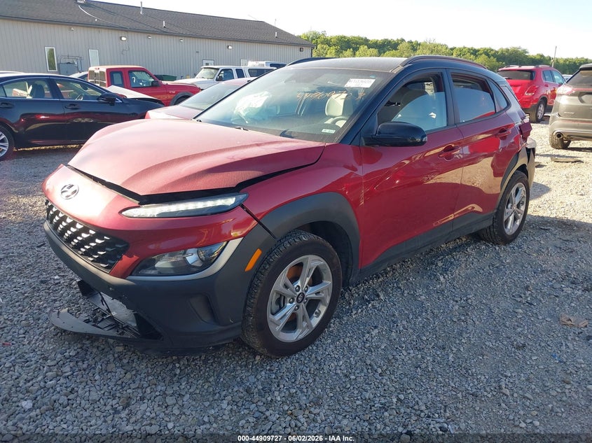 2022 Hyundai Kona VIN KM8K6CAB3NU761920 IAAI salvage auction — RIGHT FRONT, Salvage Title, sold $2,450 on 2026-07-29 (photo 2)